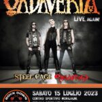 Cadaveria live in Latina, Italy, July 15, 2023