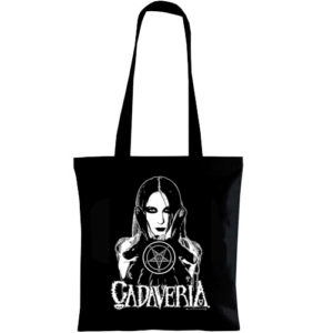 SHOPPER BAG W/CADAVERIA IMAGE